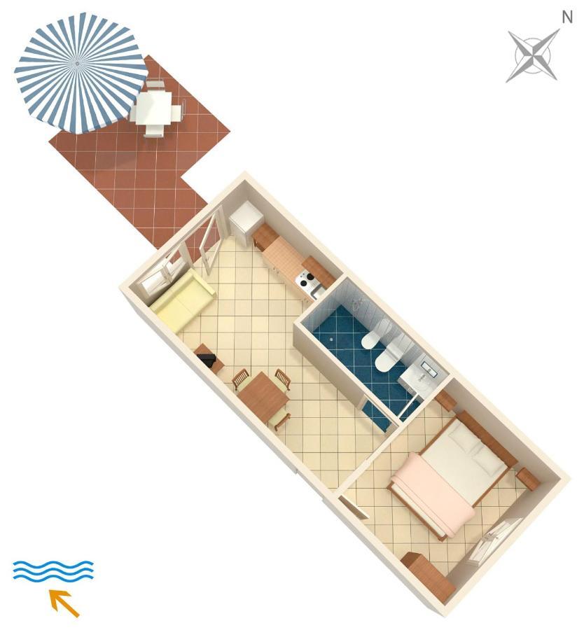 Apartments By The Sea Punat, Krk - 5351 외부 사진